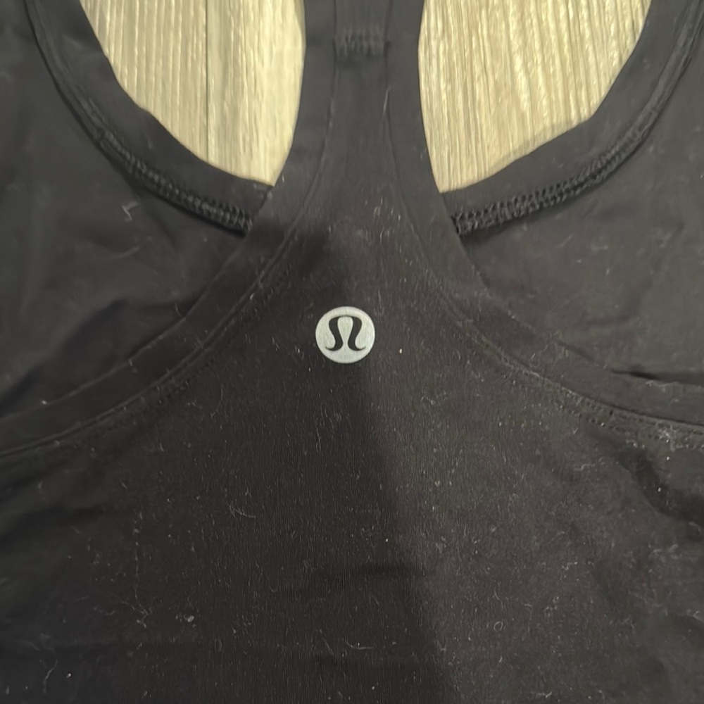 Black Racerback Tank Top - Picture 3 of 3